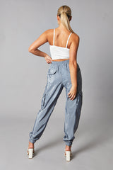 White Mesh Lace Floral Embroidered Corset Detail Top - Takara