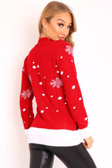 Red Rudolph Merry Christmas Jumper - Kimmie