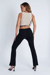 Stone Slinky Crop Top - Jaira