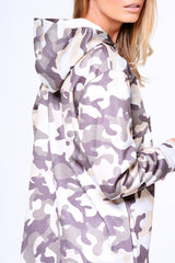 Khaki Camouflage 'Wake Pray Slay' Jumper Dress - Karly