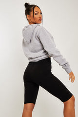 Black Jersey Cycling Shorts - Fiona