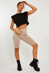 Stone Jersey Cycling Shorts - Fiona