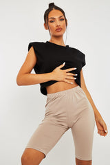 Stone Jersey Cycling Shorts - Fiona