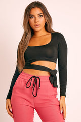 Coral Drawstring Waist Trousers - Maddi