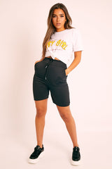 White Baby Girl Flames T-shirt - Eddie