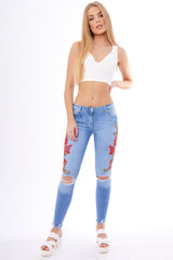 White Plunge Sleeveless Crop Top - Tilla