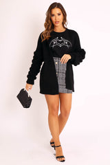 Black Chunky Knit Oversized Cardigan - Eaden