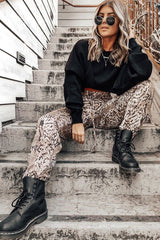 Black Cropped Batwing Jumper - Lizy