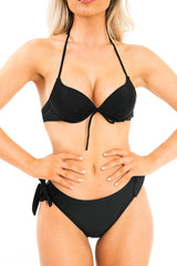 Black Mix and Match Triangle Bikini - Bronx