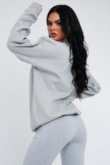 Grey Oversized Vancouver Sweatshirt - Kyran
