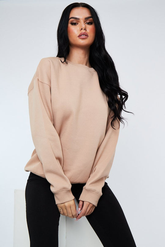 Sand Oversized Sweatshirt - Tesse