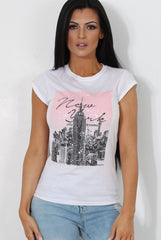 Rilley White Slogan Top