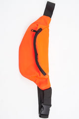 Neon Orange Front Zip Bumbag - Wakely