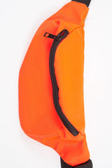 Neon Orange Front Zip Bumbag - Wakely