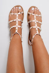 Pink Studded Gladiators- Adan
