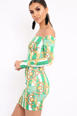 Green Chain Print Set - Adrie