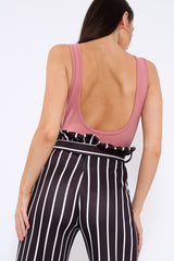 Rose Side Boob Bodysuit - Adrionna