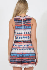 Blue Print Two Piece - Alicia