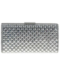 Diamante Small Diamond Pattern Clutch - Allie