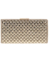Diamante Small Diamond Pattern Clutch - Allie