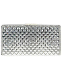 Diamante Small Diamond Pattern Clutch - Allie