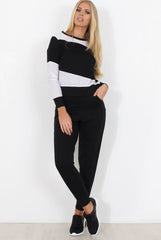 Black and White Loungewear Set - Katie