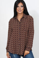 Bethzy Multi Print Shirt
