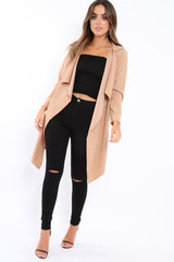Nude Waterfall Frill Jacket - Bexley