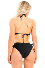 Black Mix and Match Triangle Bikini - Bronx