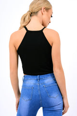 Black Wild Child Cropped Tee - Rumi