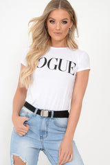 Black Fabric Basic Silver Clasp Belt - Dola