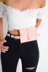 Pink Belted Bumbag - Oma