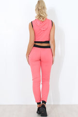 Borro Coral Two Piece Activewear Set