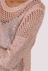 Silver Sparkle Sweater - Bella