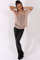 Silver Sparkle Sweater - Bella