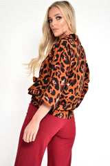 Wine Tailored Wide Leg Belted Trousers - Chenelle