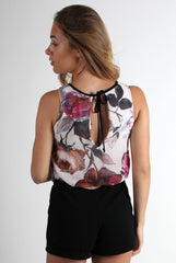 Brittany Floral Printed Playsuit