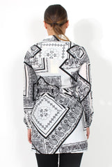 Pasha Paisley Print Button Up Shirt