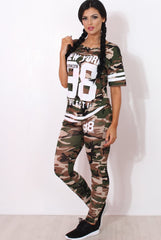 Rien Light Camouflage Two Piece Set