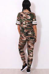 Rien Light Camouflage Two Piece Set