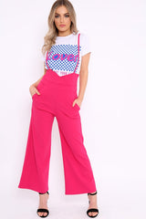 White Crew Neck Checker Board Lover Slogan T-Shirt - Camrie