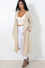 Jilo Camel Duster Coat