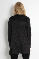 Lydia Dark Grey Hooded Jacket