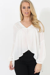 White V Front Top - Donna