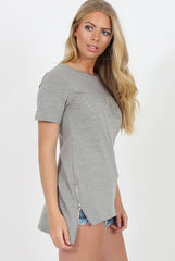 SelfMade Grey 3-D Slogan T-Shirt - Chandler