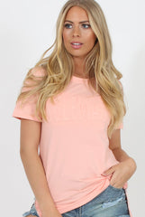 SelfMade Pink 3-D Slogan T-Shirt - Chandler