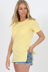 Selfmade Yellow 3-D Slogan T-Shirt - Chandler