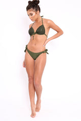 Green Sequin Bikini - Charlotte