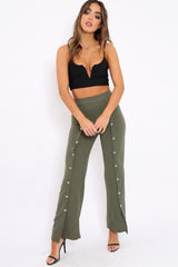 Black Ribbed V Cut Crop Top - Cordelia