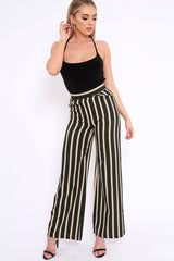 Black Slinky Lace Up Back Bodysuit - Danella